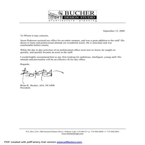 Kevin Madden letter | DOCX