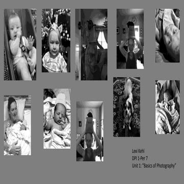 Lexi Kehl Unit 1 Photography Basics