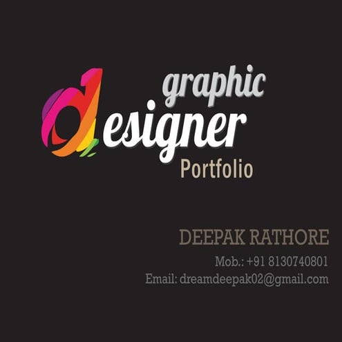 Deepak Rathore Portfolio | PDF