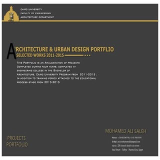 Architecture & Urban Design Portfolio 