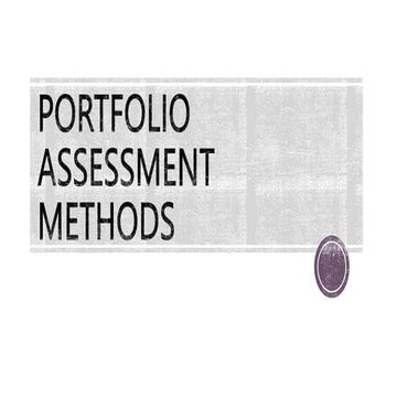 Portfolio-Assessment portfolio asse.pptx