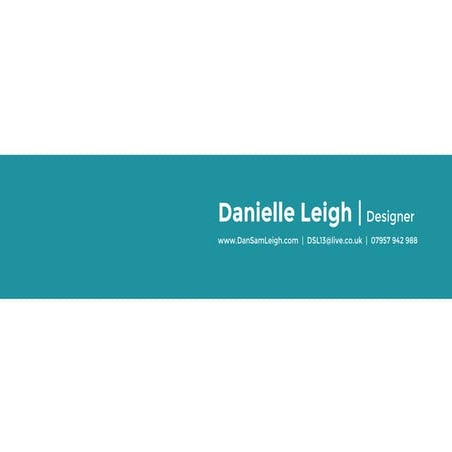 Danielle Leigh Portfolio 2015
