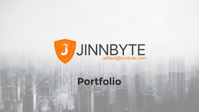 Portfolio - JinnByte 