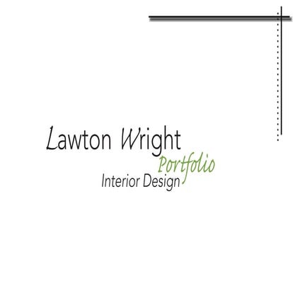 Lawton Wright Portfolio | PDF