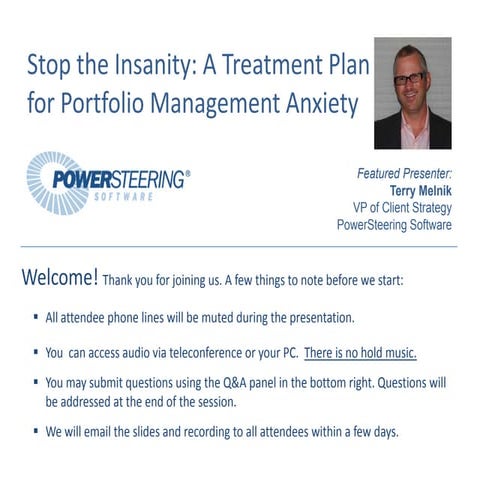 A Treatment Plan for Portfolio Management Anxiety