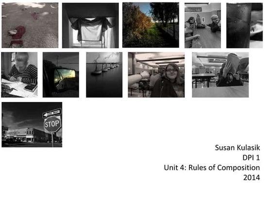 Susan Kulasik Unit 2 Elements of Design | PPTX