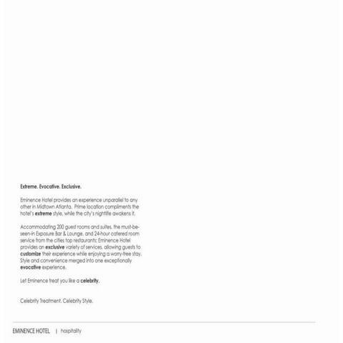 Eminence Hotel &amp; Exposure Bar-Lounge