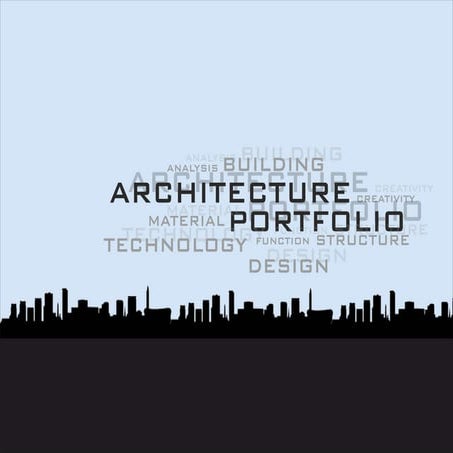 Architecture Portfolio (Undergradute)