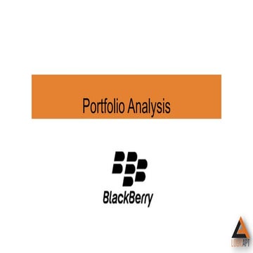 Patent Portfolio analysis blackberry