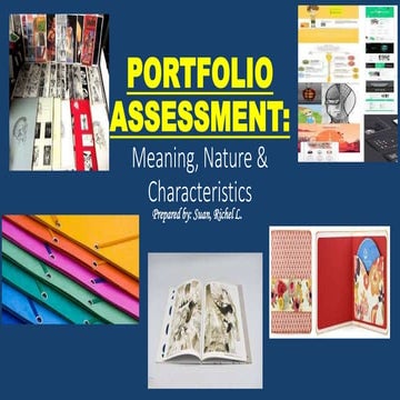 Portfolio Assessment Pptx Pptx
