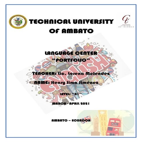 Portfolio B1 Pre-Intermediate Segundo Parcial