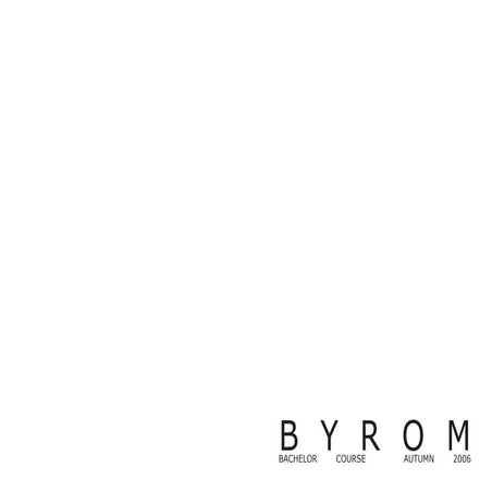 Portfolio byrom 2006
