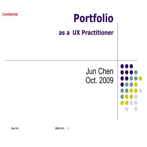 Portfolio as a ux professional