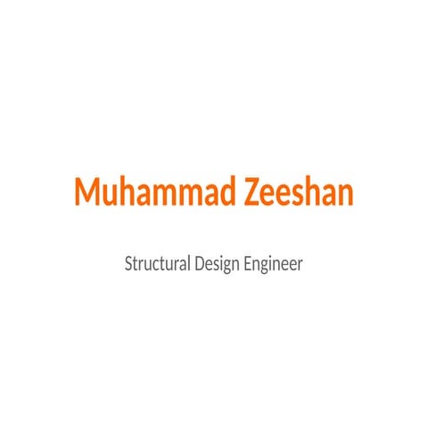 Portfolio_Creative_Orange.for structural design | PPTX