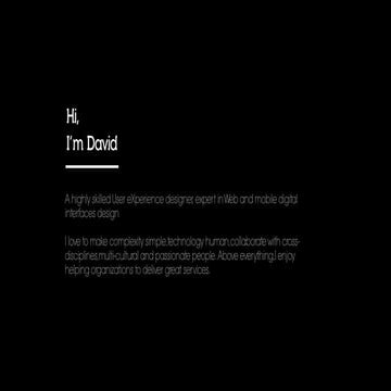 Portfolio david serrault 2015