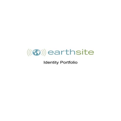 Earthsite Identity Portfolio