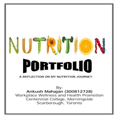 Portfolio for nutrion