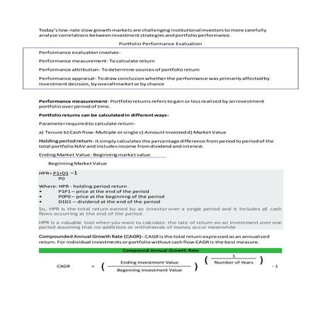 Portfolio Evaluation - Atul Maheshwari