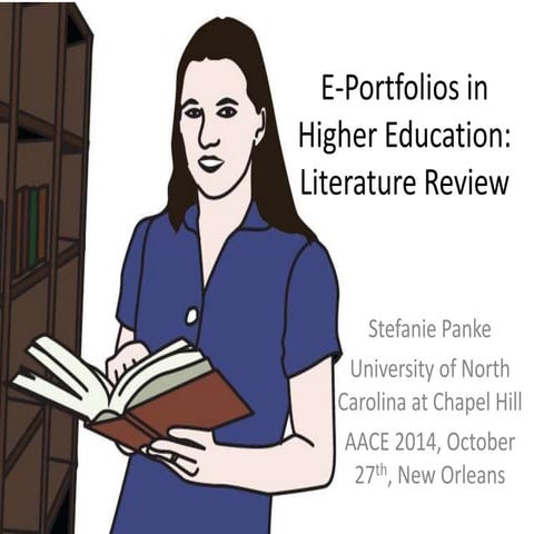 E-Portfolios in Higher Education Settings - A Literature Review