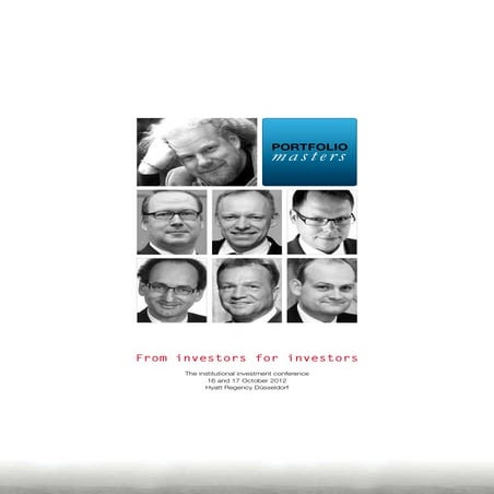 portfolio masters institutional conference - October 2012, Düsseldorf