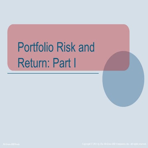 Portfolio Risk & Return Part 1.pptx