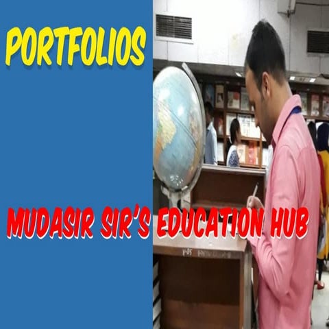 Portfolios : A Comprehensive Overview and Sample Template