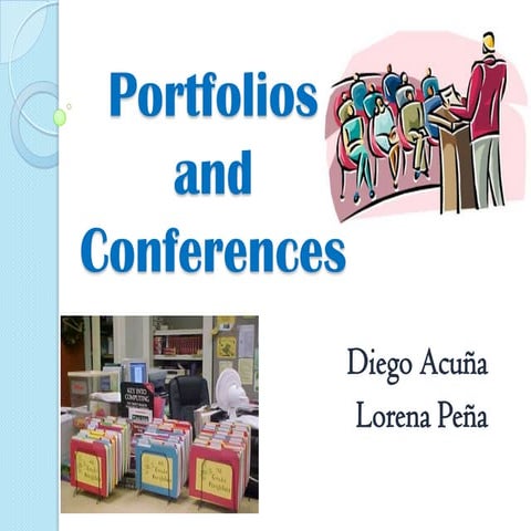 Portfolios and conferences (1)