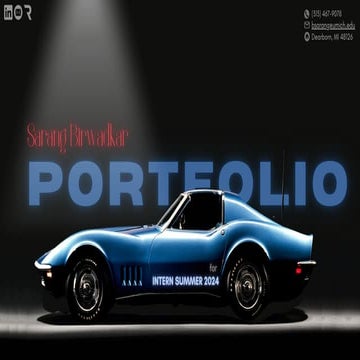 Sarang Portfolio