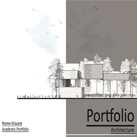 Architecture Academic Studies and Office Practice Portfolio | PDF