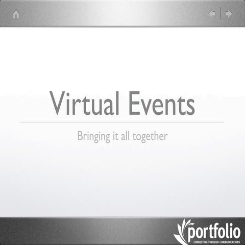 Benefits of virtual events For the Business | PPTX