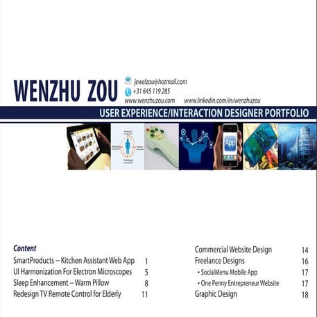 Portfolio of Wenzhu Zou