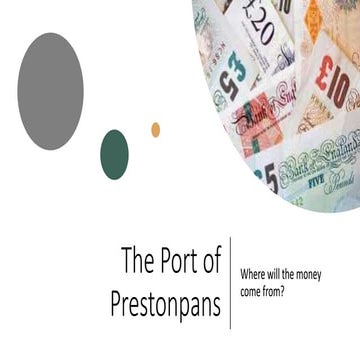 Funding The Port of Prestonpans