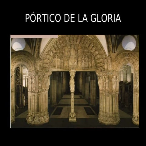 Pórtico de la Gloria, Santiago. Iconografía
