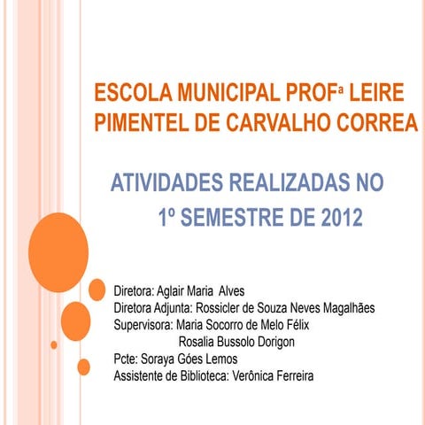 Portifólio 1º semestre / Matutino