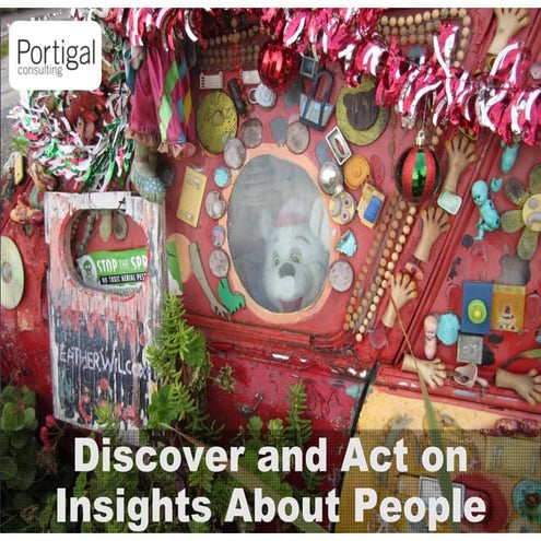 Discover and act on insights about people