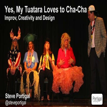 Yes, My Tuatara Loves to Cha-Cha Improv, Creativity and Design