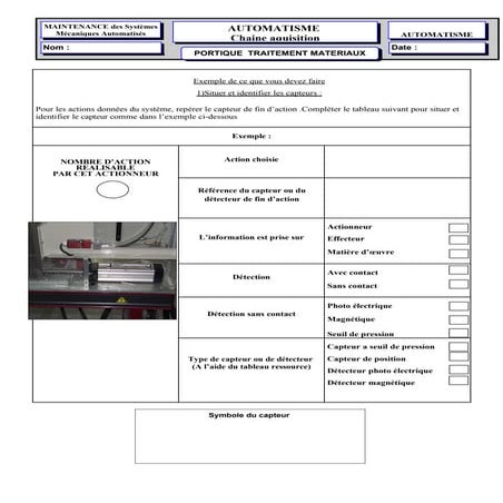 Portique Traitement Materiaux