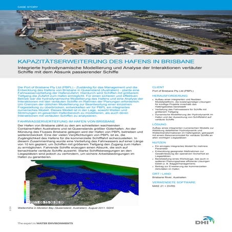 Kapazitätserweiterung des Hafens von Brisbane