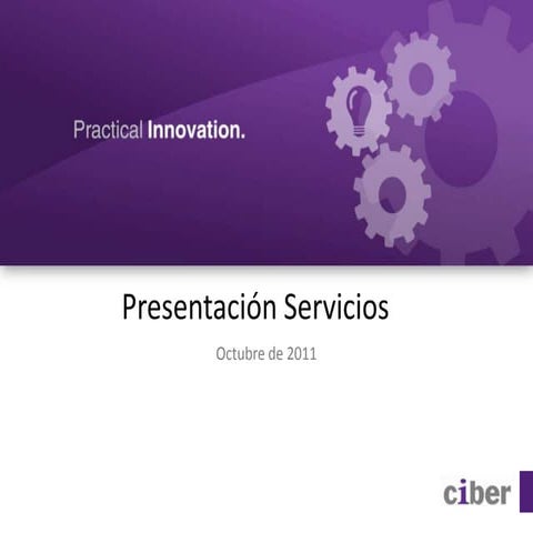 Presentacion_corporativa_Cibernos | PDF