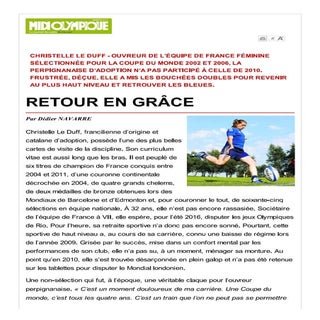 Portrait de Christelle le Duff dans...