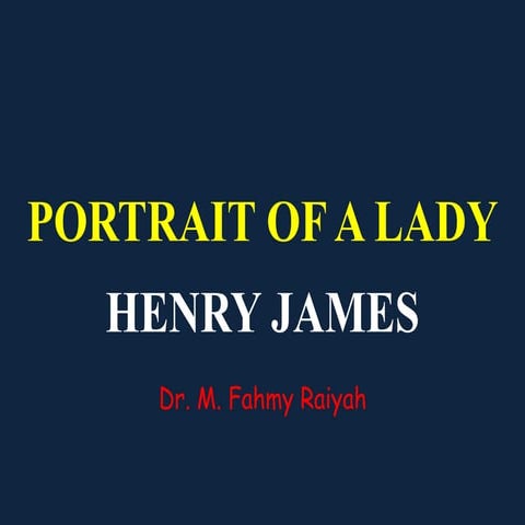 The Portrait of a Lady