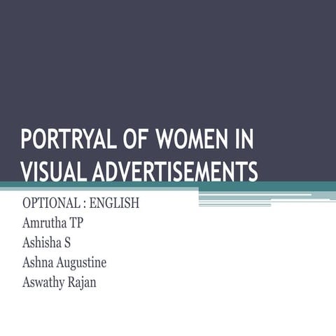 Beyond the Gender Stereotype New Age Advertising in India | PDF
