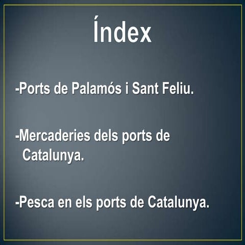 Ports de Palamós i Sant Feliu