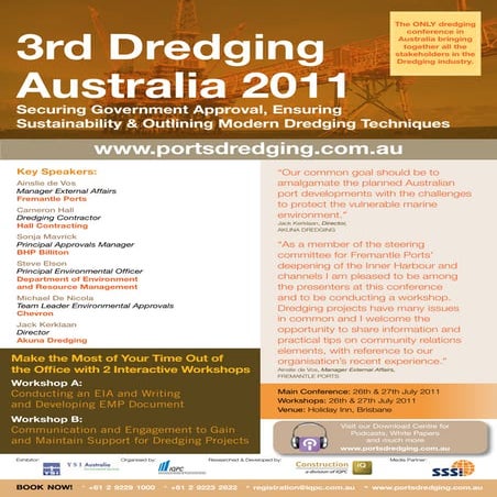 Dredging Australia 2011