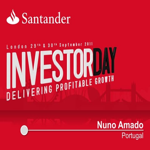 SANTANDER TOTTA-SANTANDER INVESTOR DAY 2011