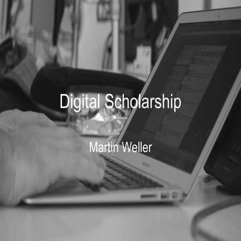 Digital scholarship - all day workshop
