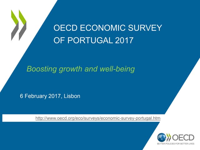 Portugal 2017 OECD Economic Survey ...