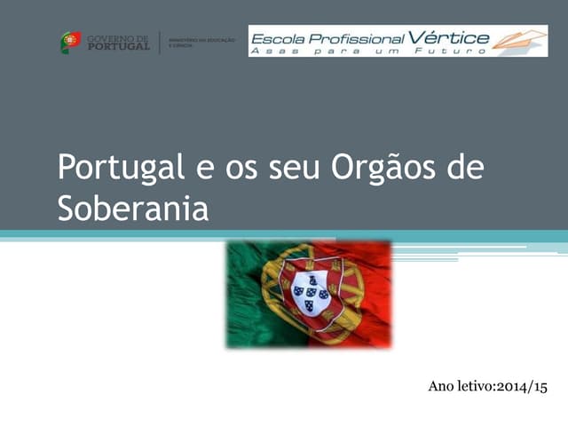 Portugal e os seu Orgãos de Soberania