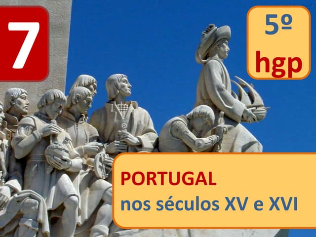 Portugal nos séculos XV e XVI