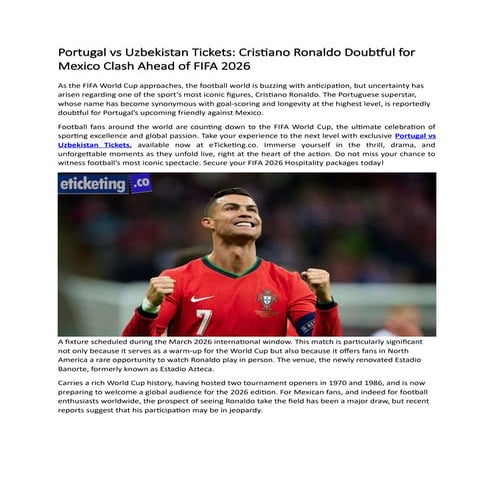 portugal-vs-uzbekistan-tickets-cristiano-ronaldo-doubtful-for-mexico